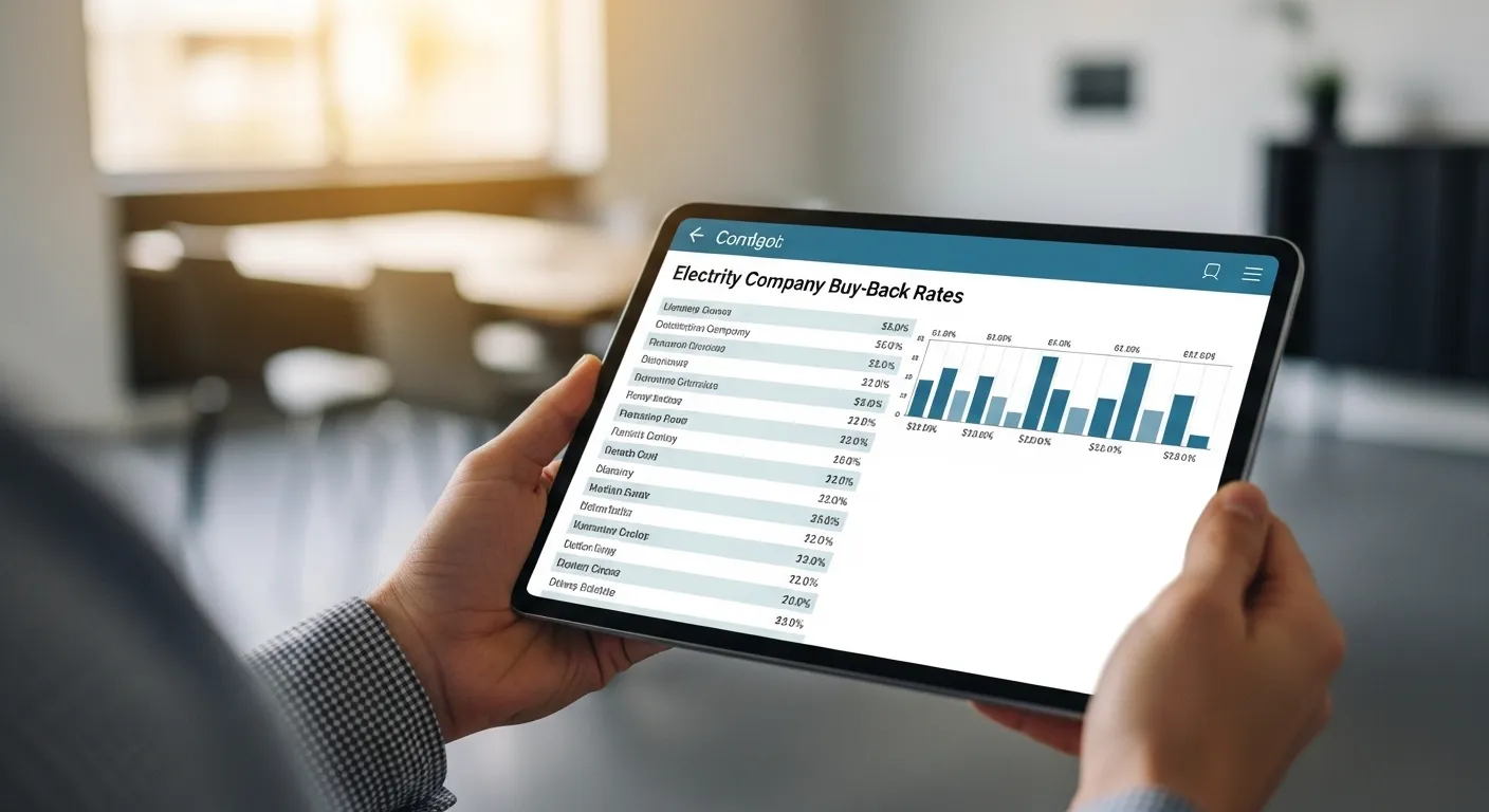 電力会社の売電価格比較ランキング表