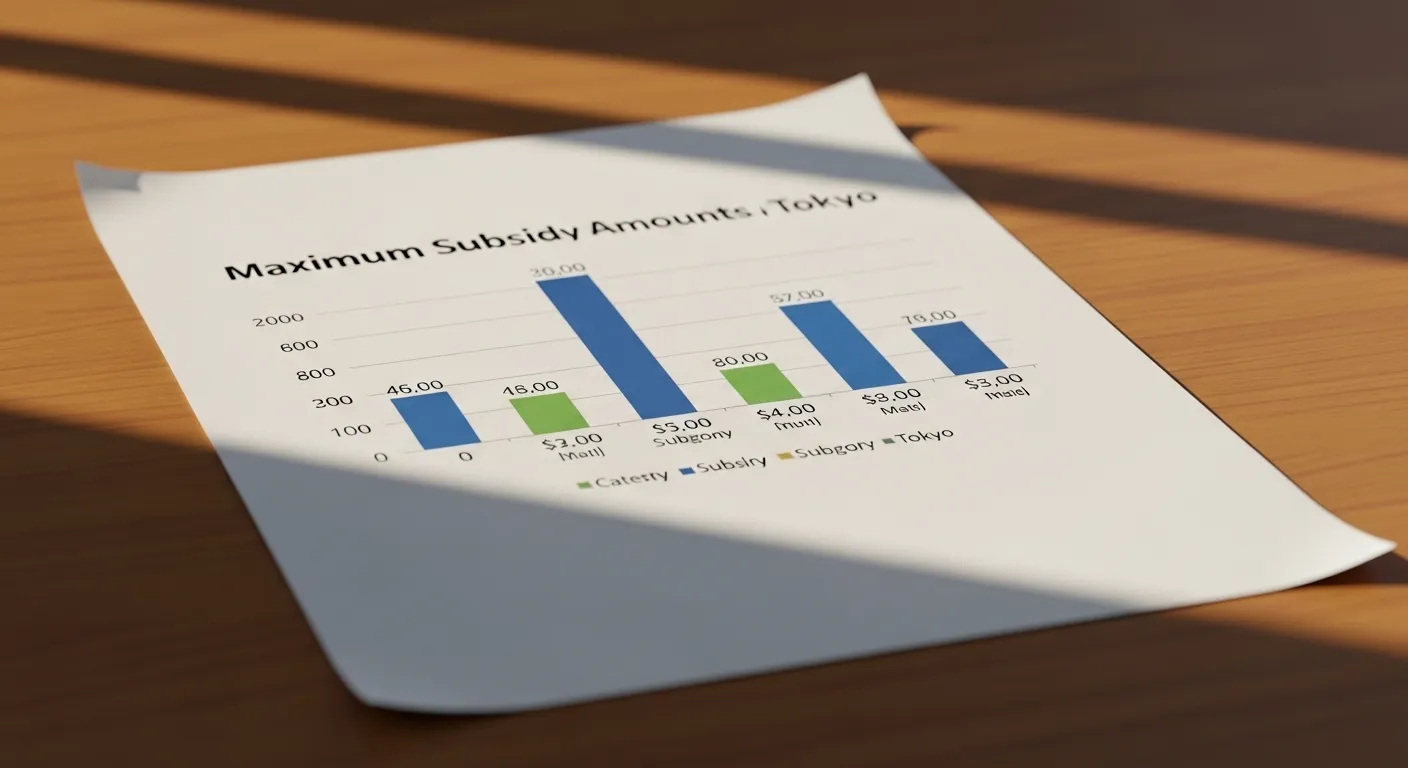 補助金額の比較表